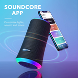 Anker Soundcore Flare 2 Bluetooth Sound with IPX7 Waterproof Protection Speaker 360° With ambient lighting For outdoor parties