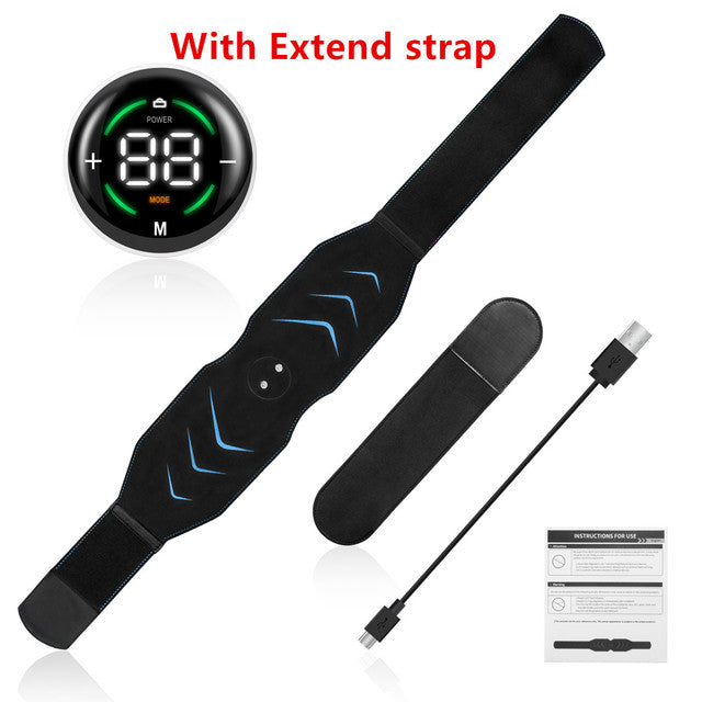 Abdominal Muscle Stimulator Trainer USB Connect Fitness Equipment Training Gear Muscles Electrostimulator Toner Massage