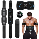 Abdominal Muscle Stimulator Trainer USB Connect Fitness Equipment Training Gear Muscles Electrostimulator Toner Massage