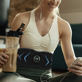 Abdominal Muscle Stimulator Trainer USB Connect Fitness Equipment Training Gear Muscles Electrostimulator Toner Massage
