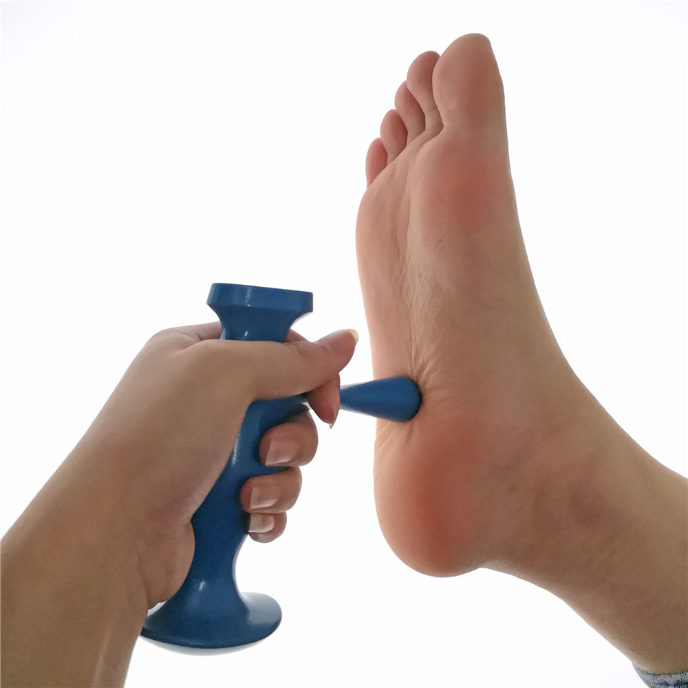 T-shaped Point Massager Reflexology Acupuncture Stick Pain Relief Press Trigger Point Massager Foot Body Deep Tissue Relaxtion