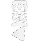 18Pcs Reusable Silicone Removal Sticker Face Forehead Neck Eye Sticker Pad Anti Aging Skin Lifting Care Patch