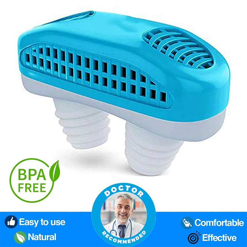2 in 1 Health Anti Snoring & Air Purifier Relieve Nasal Congestion Snoring Device Ventilation Anti-snoring Anti Snore Nose Clip
