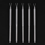 1PC Stainless Steel Nail Gel Remover Bar Nail Art Push Cuticle Care Tools UV Gel Push Manicure Remove Tools