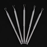 1PC Stainless Steel Nail Gel Remover Bar Nail Art Push Cuticle Care Tools UV Gel Push Manicure Remove Tools