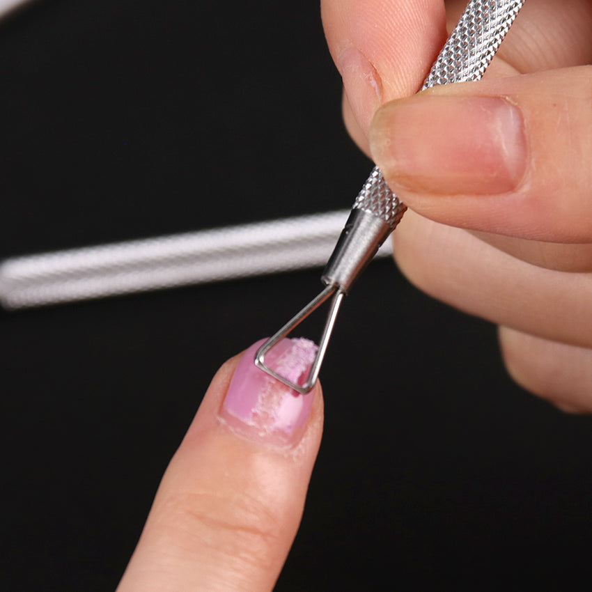 1PC Stainless Steel Nail Gel Remover Bar Nail Art Push Cuticle Care Tools UV Gel Push Manicure Remove Tools