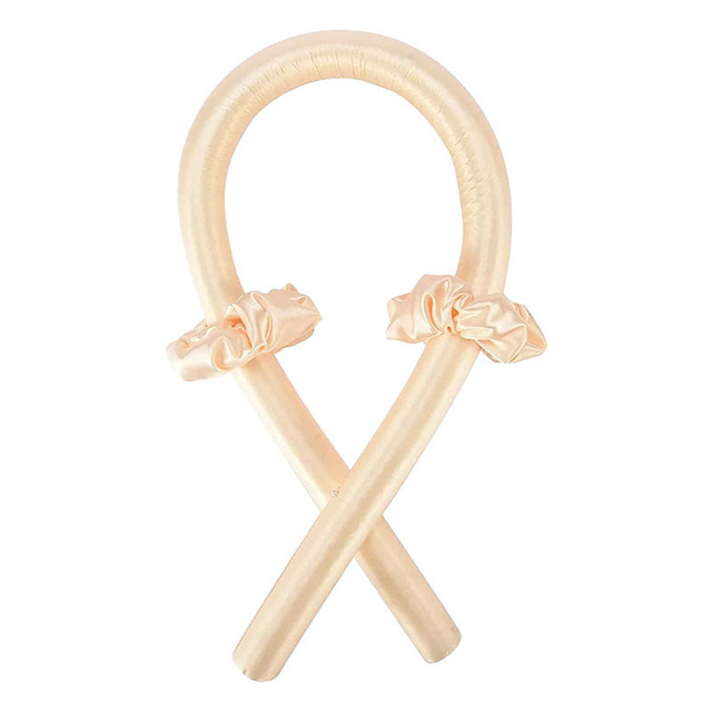 Heatless Curling Rod Headband Ribbon Silk Hairwear Curlers Lazy Curling No Heat Sleeping Soft Curler for Girl Woman Styling Tool