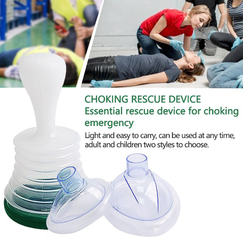 1 Set Choking Rescue Device Adults & Children Portable First Aid Choking Device