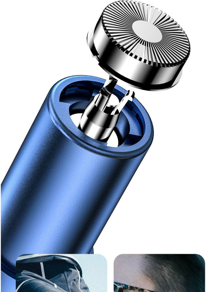 Electric Nose Hair Clipper Rechargeable Multi-kinetic Shaving Two-in-one Unisex Fully Automatic Washable Shaving Nose Trimmer