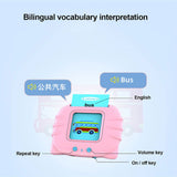 Children Learning Machine Enlightenment Logical Thinking Training Early Education Card Machine Read Recognize Knowledge Words
