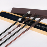 26 Kinds of Metal Core Magic Funy Wands Malfoy Voldmort Hermione Ron Bellatrix McGonagall Magical Potter Wand Harried Box