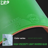 Original Friendship 729 Cross Green Blue Series Table Tennis Rubber Tacky Pimples-in Ping Pong Color Rubber with ITTF Approved