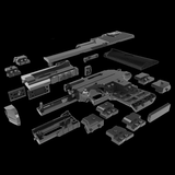 1pcs DIY Building Blocks Toy Gun Desert Eagle Assembly Toys Educational Toys Model Creative Outdoor Funny Toy Guns