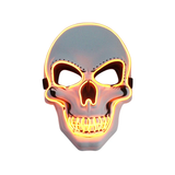 Halloween Skeleton Mask Face Cover Glowing Scary Ghost Death Skull Spoof Toys Home Festive Party Supplies