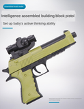 1pcs DIY Building Blocks Toy Gun Desert Eagle Assembly Toys Educational Toys Model Creative Outdoor Funny Toy Guns