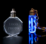 Personalized Gift Keychain Gifts to Girlfriend Boyfriend Love Family Holiday Commemorative Pendant Customized Photo Keyring