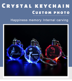 Personalized Gift Keychain Gifts to Girlfriend Boyfriend Love Family Holiday Commemorative Pendant Customized Photo Keyring