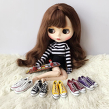 1/6 BJD doll accessories 4.5 cm sneakers Blyth doll shoes are suitable for 30 cm Blyth, Licca, Azone, bjd doll custom products