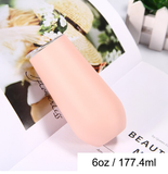 Personalized Bridesmaid Flute Tumbler Custom Bridal Party Gift Bachelorette Party Favor 6oz Insulated Wine Cup Champagne Tumbler