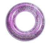 Transparent Glitter Pool Swimming Ring Adult Children Inflatable Pool Tube Giant Float Boys Girl Water Fun Toy Swim Laps