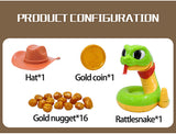 Funny Electric Scary Snake Toy Tricky Animals Fun Multiplayer Party Games Biting Finger Rattlesnake Kids Family Interactive Toys