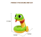 Funny Electric Scary Snake Toy Tricky Animals Fun Multiplayer Party Games Biting Finger Rattlesnake Kids Family Interactive Toys