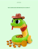 Funny Electric Scary Snake Toy Tricky Animals Fun Multiplayer Party Games Biting Finger Rattlesnake Kids Family Interactive Toys