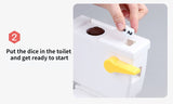 1 Set Novelty Toilet Toys Pooping Flushing Toilet Spoof Poop Shoots Tricky Toy Miniature Pretend Toys Dolls Accessories Fun Game