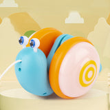 Novelty Drawstring Snail With Light And Music Baby Learn To Walk Pull String Early Educational Toys For Children Toddlers 1-3Y