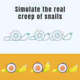 Novelty Drawstring Snail With Light And Music Baby Learn To Walk Pull String Early Educational Toys For Children Toddlers 1-3Y