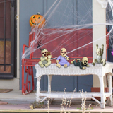 Halloween Horror Baby Statue Handmade Doll Crafts Resin Ornaments Halloween Haunted Doll Ghost Zombie Baby Decor