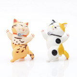 5pcs Set Funny Cat Pen Holder Toy Hold Everything Cat Earphone Bracket Home Decor Festival Decoration Charming Kitty Storage Set
