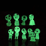 EW Micro Landscape Ornament Glow-in-the-dark Ghost Princess