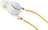 Rechargeable Mini Fan - Your Ultimate Personal Fan for Travel Essentials and On-The-Go Comfort. Compact and Convenient Lay Flat Duck Neck Design Provides Refreshing Breeze at Any Angle
