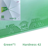 Original Friendship 729 Cross Green Blue Series Table Tennis Rubber Tacky Pimples-in Ping Pong Color Rubber with ITTF Approved