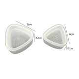 2Pcs Triangular Plastic Sushi Rice Ball Maker Mould Onigiri Mold Set Kitchen Gadgets Stuff Transparent Bento Accessories