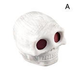 Halloween Skull Stress Ball Halloween Mochi Squishy Toys Skeleton Head Bat Squeeze Balls Halloween Skull Goodie Bag Filler Party