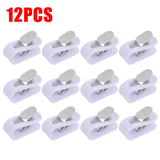 12pcs Duvet Clips Non-slip Holder Quilt Blanket Clips Bed Sheet Fixer Sleep Clothes Pegs Cover Fastener Gripper Easy To Unlock