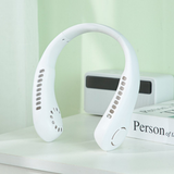 Xiaomi New Mini Neck Fan Portable Bladeless Hanging Neck 3000mAh Rechargeable Air Cooler 3 Speed Mini Summer Sports Fans