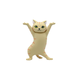 5pcs Set Funny Cat Pen Holder Toy Hold Everything Cat Earphone Bracket Home Decor Festival Decoration Charming Kitty Storage Set