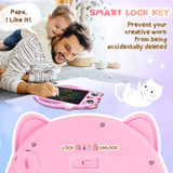 Toys for Girls Gifts LCD Writing Tablet -  Toddler Toys for 3 4 5 6 7 8 Year Old Girls Boys Learning Light Doodle Board Drawing Pad Birthday Gifts Ideas Christmas Stocking Stuffers for Kids