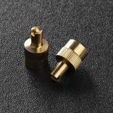 4/8/12Pcs Metal Slotted Slot Valve Cap with Valve Core Remover Wheel Caps for Schrader Car Motorcycle Bikes Nipple Caps Cover