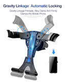 Gravity Auto Phone Holder for For IPhone/Samsung Car Air Vent Clip Mount Mobile Phone Holder CellPhone Stand Support Accessories
