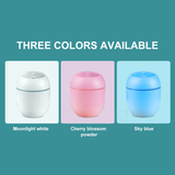 250ml Mini Car Air Humidifier Usb Portable Essential Oil Diffuserand Aroma Anion Mist Maker LED Smart Air Humidifier For Home