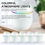 250ml Mini Car Air Humidifier Usb Portable Essential Oil Diffuserand Aroma Anion Mist Maker LED Smart Air Humidifier For Home