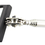 Engine Chassis Inspection Auto Repair Detector Mirror Multi-directional Folding Telescopic LED Light Reflector Tool Universal