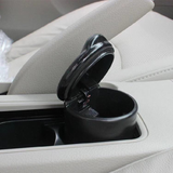 1PCS portable LED smoke car ashtray cigarette ash holds cup automatic light indicator ashtray car cup holde