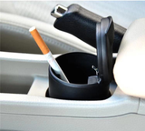 1PCS portable LED smoke car ashtray cigarette ash holds cup automatic light indicator ashtray car cup holde