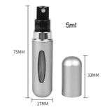 5ml 8ml Portable Mini Refillable Perfume Bottle With Spray Scent Pump Empty Cosmetic Containers Atomizer Bottle For Travel Tool
