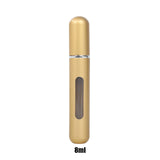 5ml 8ml Portable Mini Refillable Perfume Bottle With Spray Scent Pump Empty Cosmetic Containers Atomizer Bottle For Travel Tool